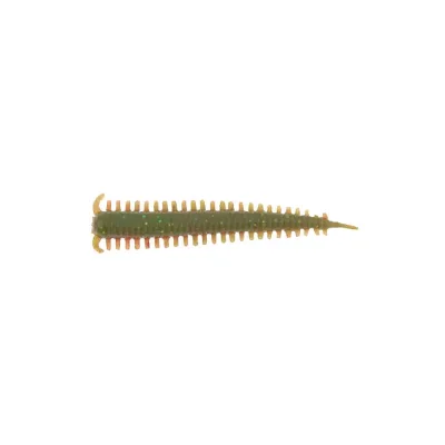Berkley Gulp Saltwater Sandworm LRF Silikon Kurt 5 cm 24'lü Paket #Motor Oil Red Fleck