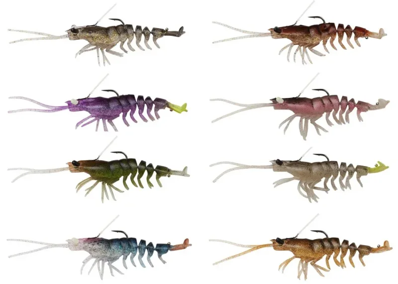 Savage Gear 3D Shrimp Weedless 9 cm 7 gr Sahte Balık Avocado